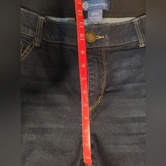 Democracy Dark Blue, Kathryn "Ab-solution" Boot Cut Jeans, 20W - Picture 10 of 13